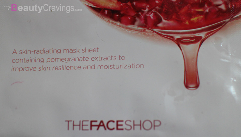 THE FACE SHOP Real Nature Pomegranate Mask