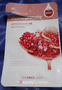 THE FACE SHOP Real Nature Pomegranate Mask