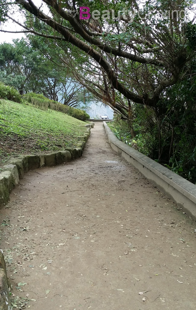 Japanese garden outside Crown Prince Chalet 