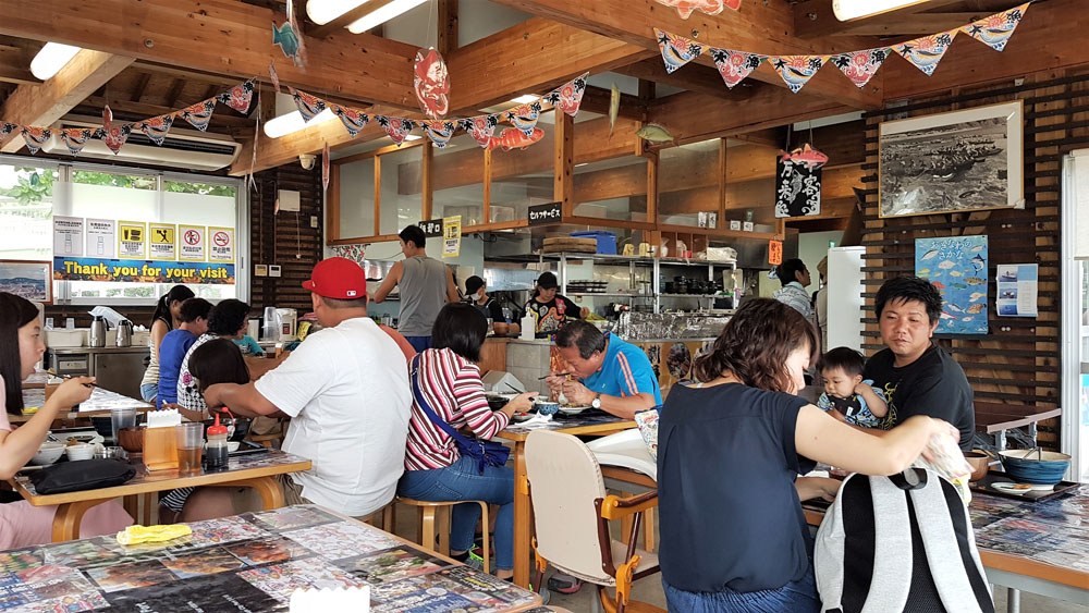 Nago Fishing Port Seafood