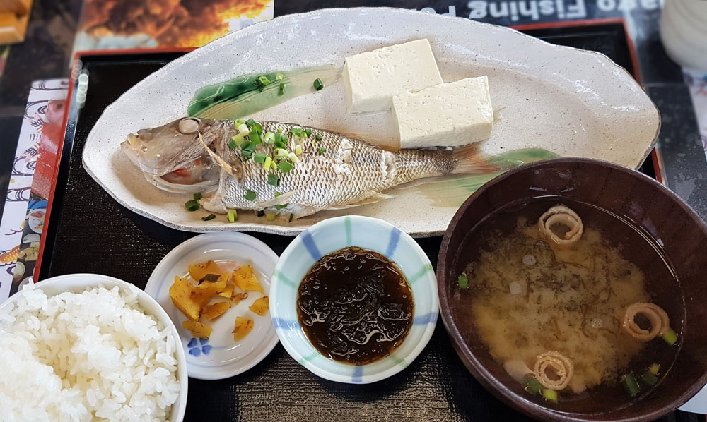 Nago Fishing Port Seafood