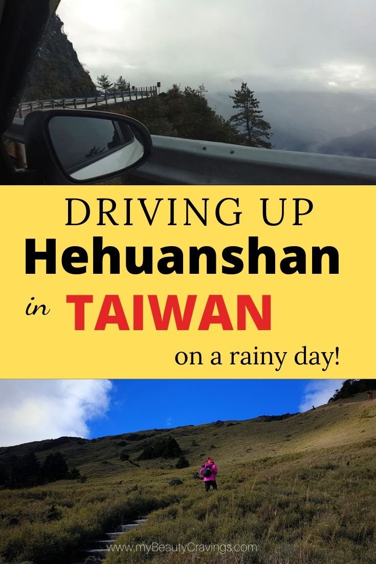 Driving up Hehuanshan