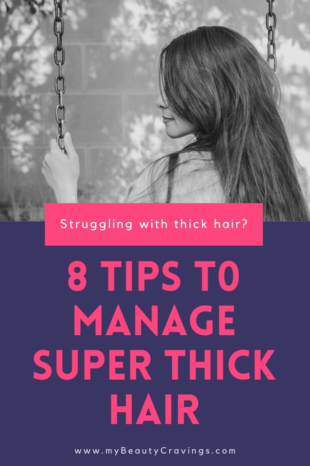 How to manage thick hair