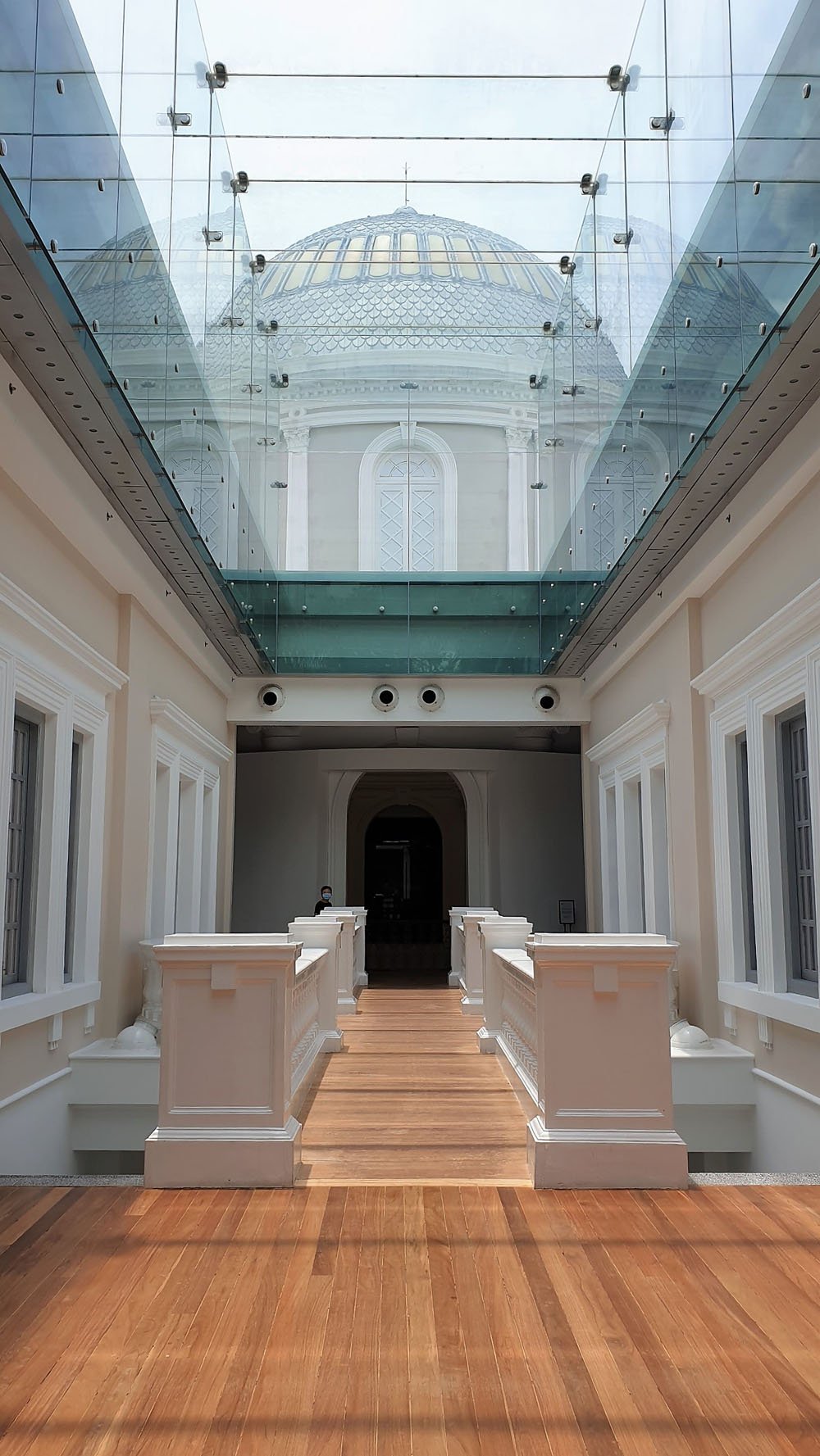 Interior design at National Museum of Singapore