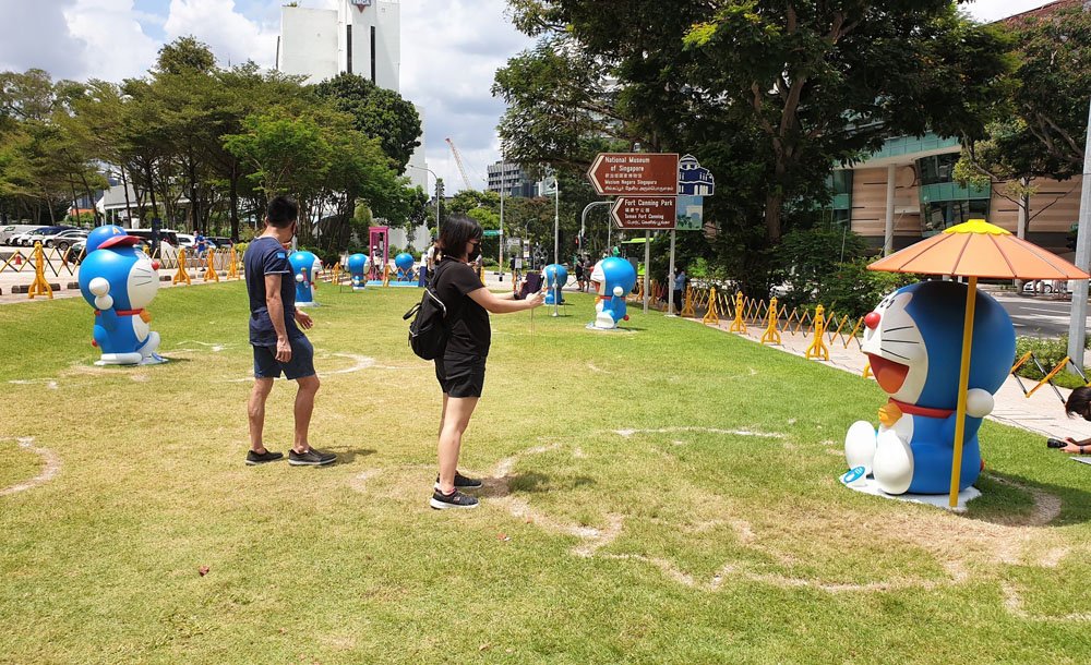 Doraemon at National Museum of Singapore