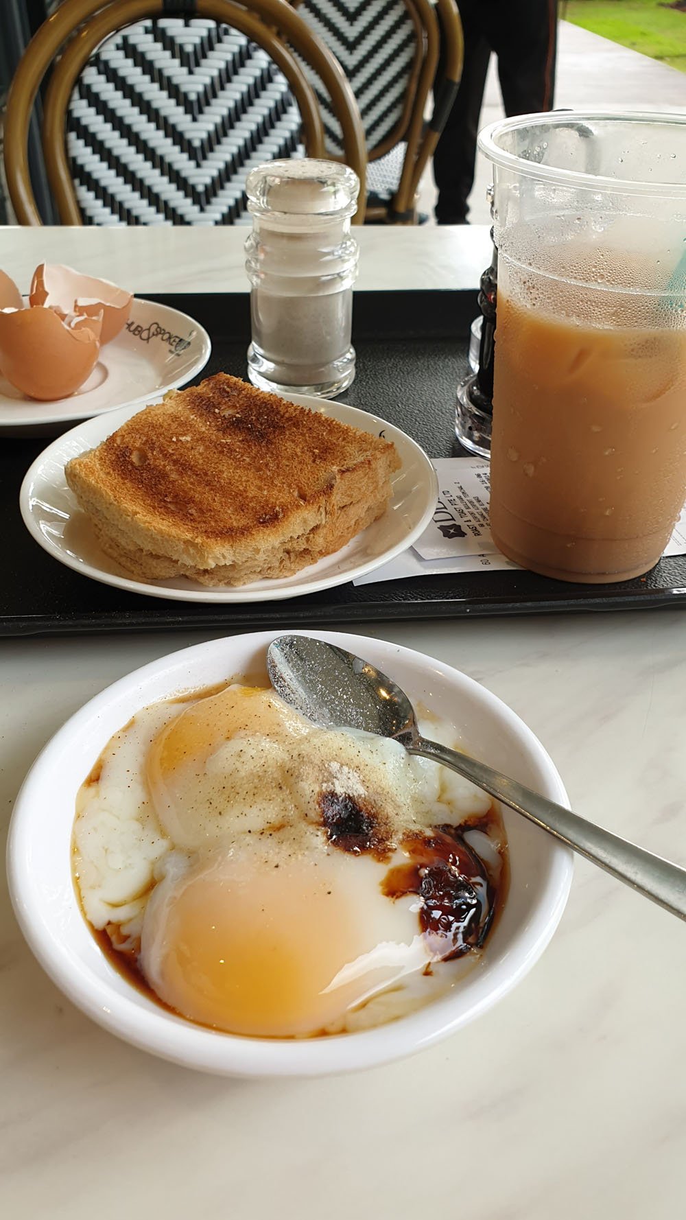 Kaya Butter Toast traditional breakfast Singapore