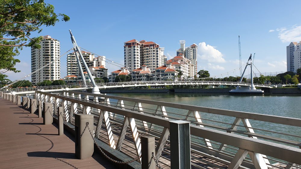 Tanjong Rhu Suspension Bridge