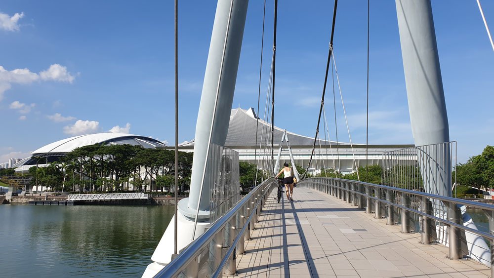 Tanjong Rhu Suspension Bridge