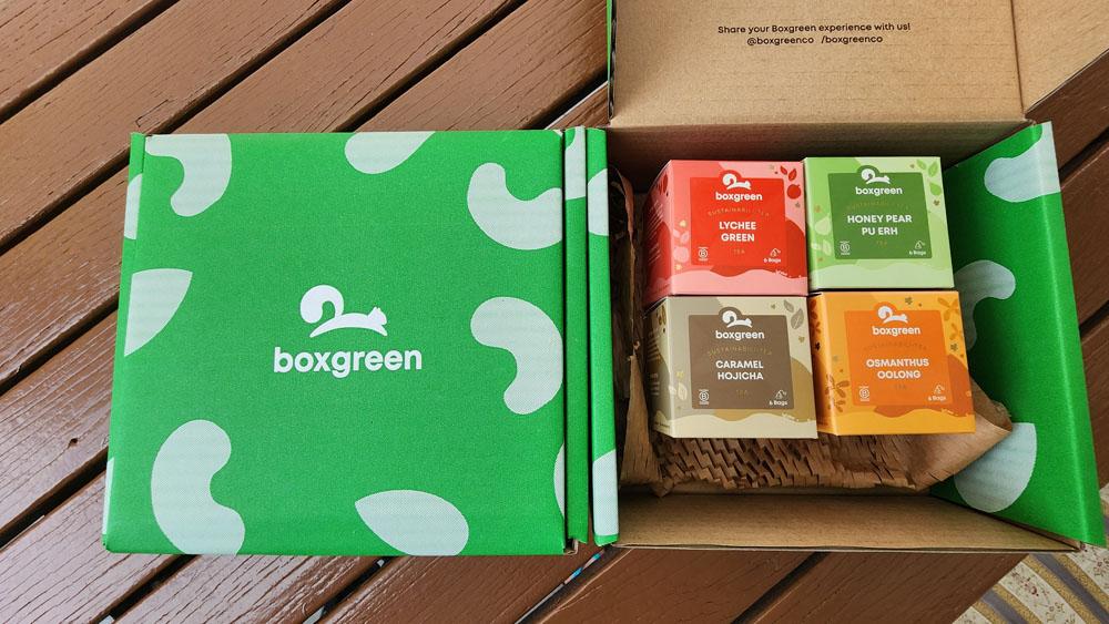 Boxgreen tea