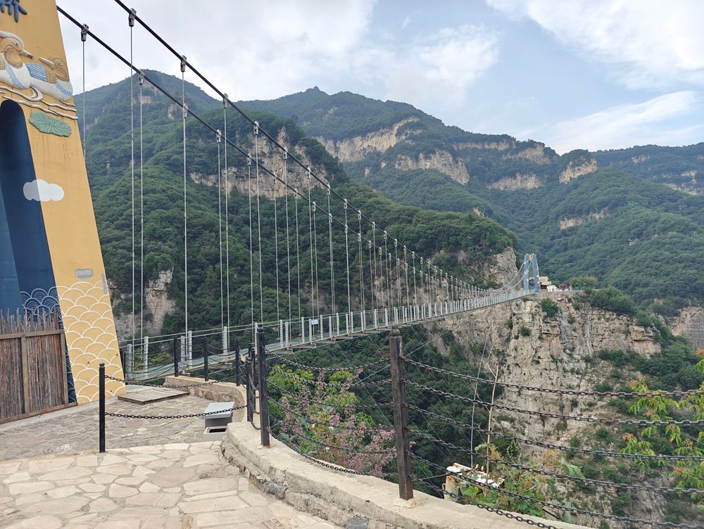 Mount Yun Glass Bridge in China Shanxi