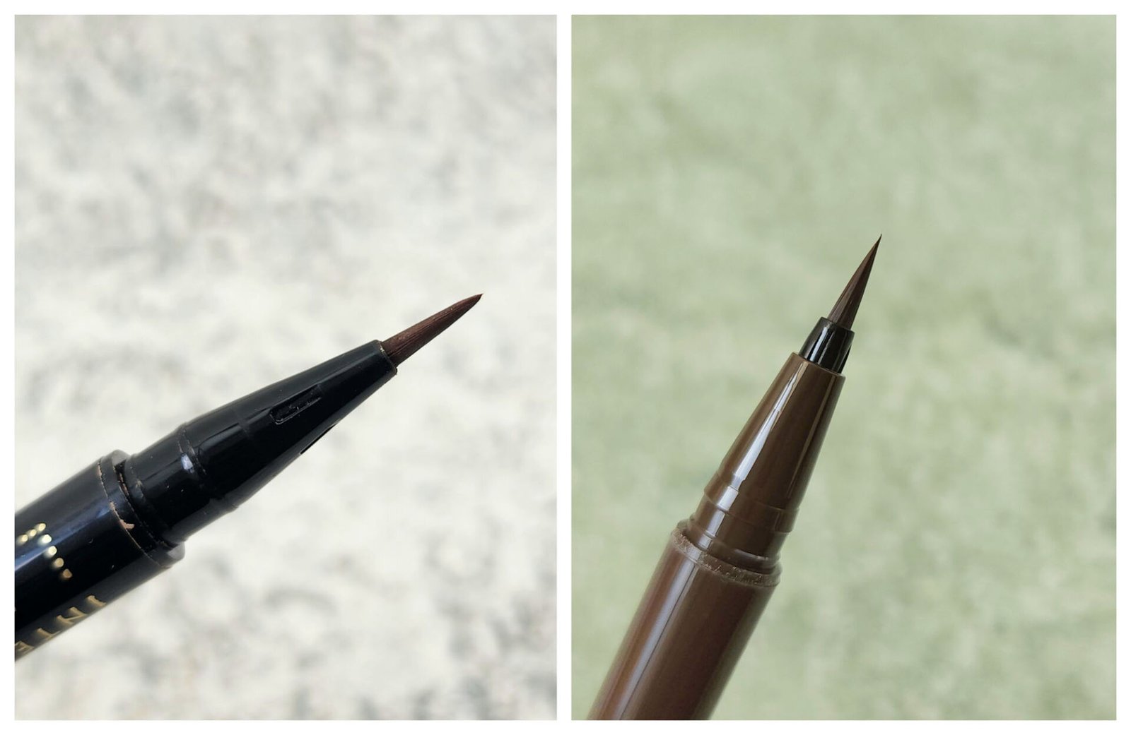 Integrate vs Clio Liquid Eyeliner