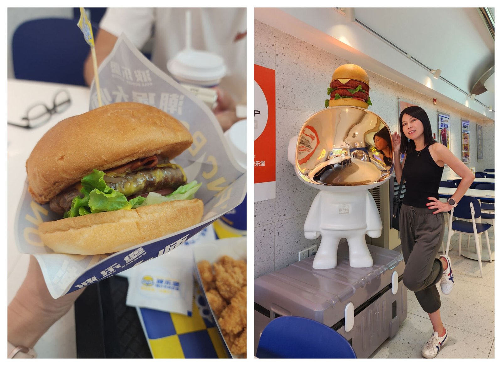 Xi'an fast food burger restaurant