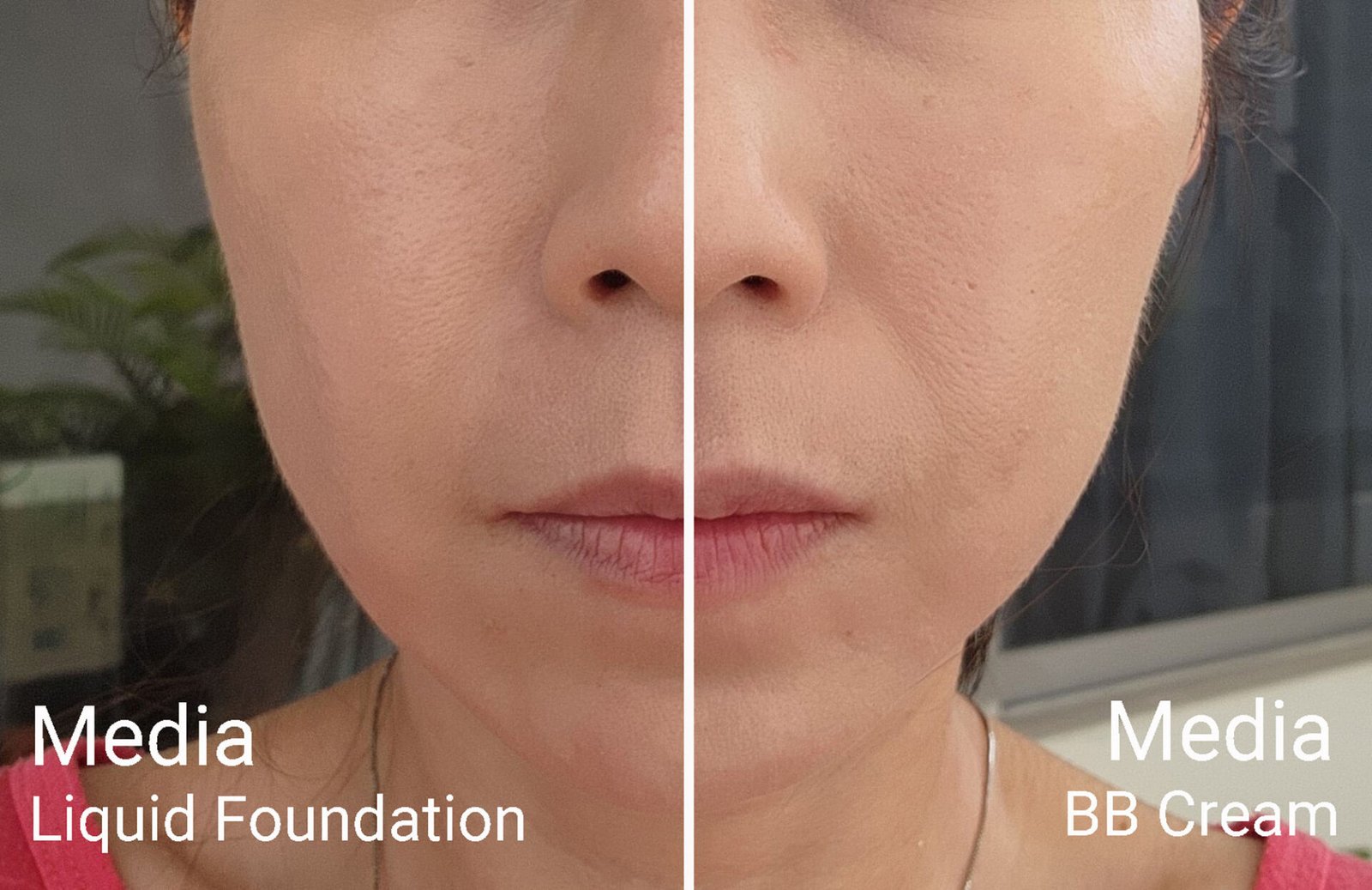 Media Liquid Foundation vs Media BB Cream