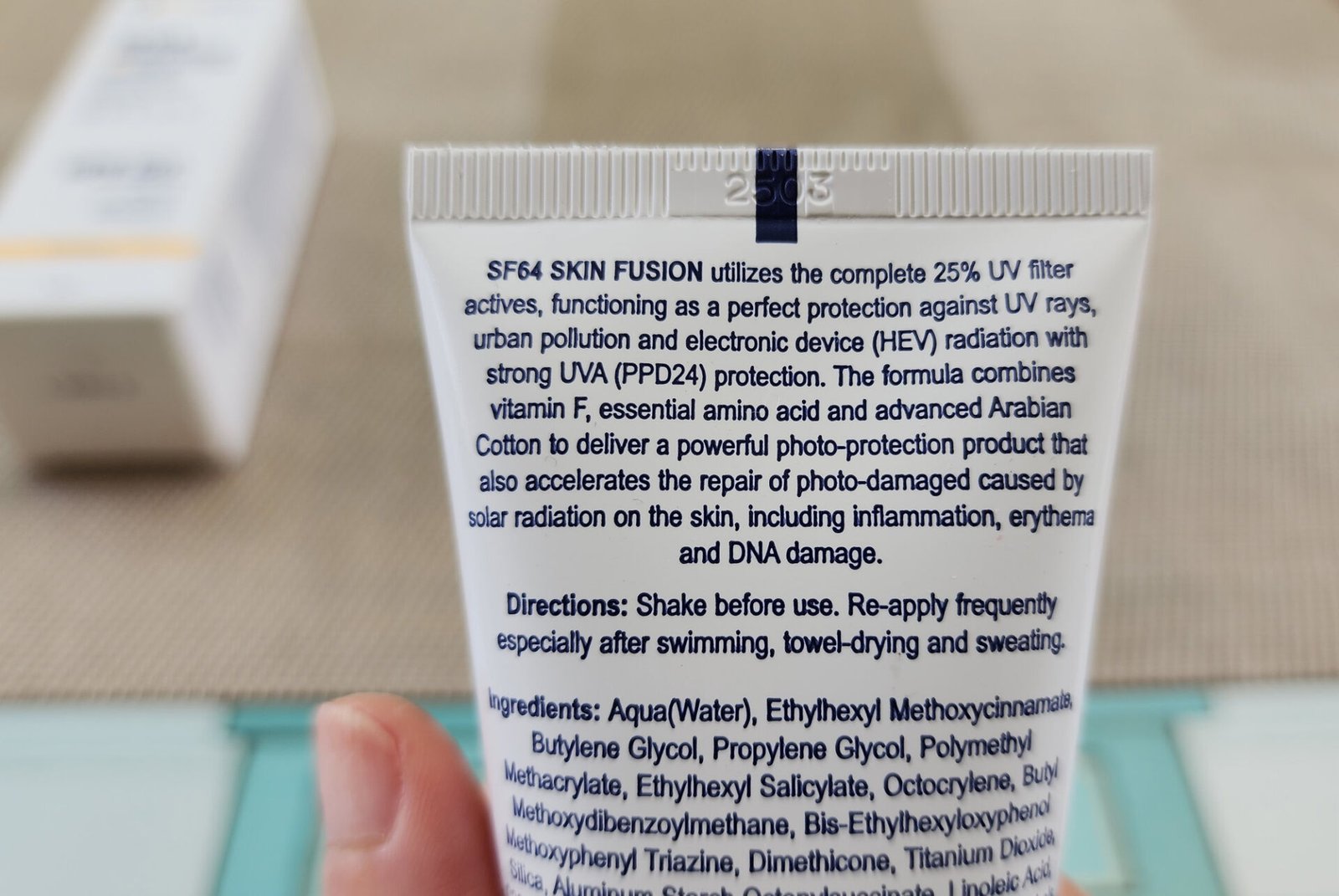 Hyaestic Sunscreen review