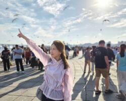 Come, travel with me to Liaoning province in China! Xinhai Square in Dalian, China